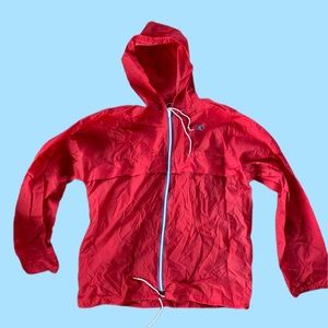 VINTAGE packable rain jacket